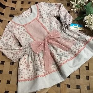 🚫sold🚫 Beautiful Spring Floral Dress 3years pink